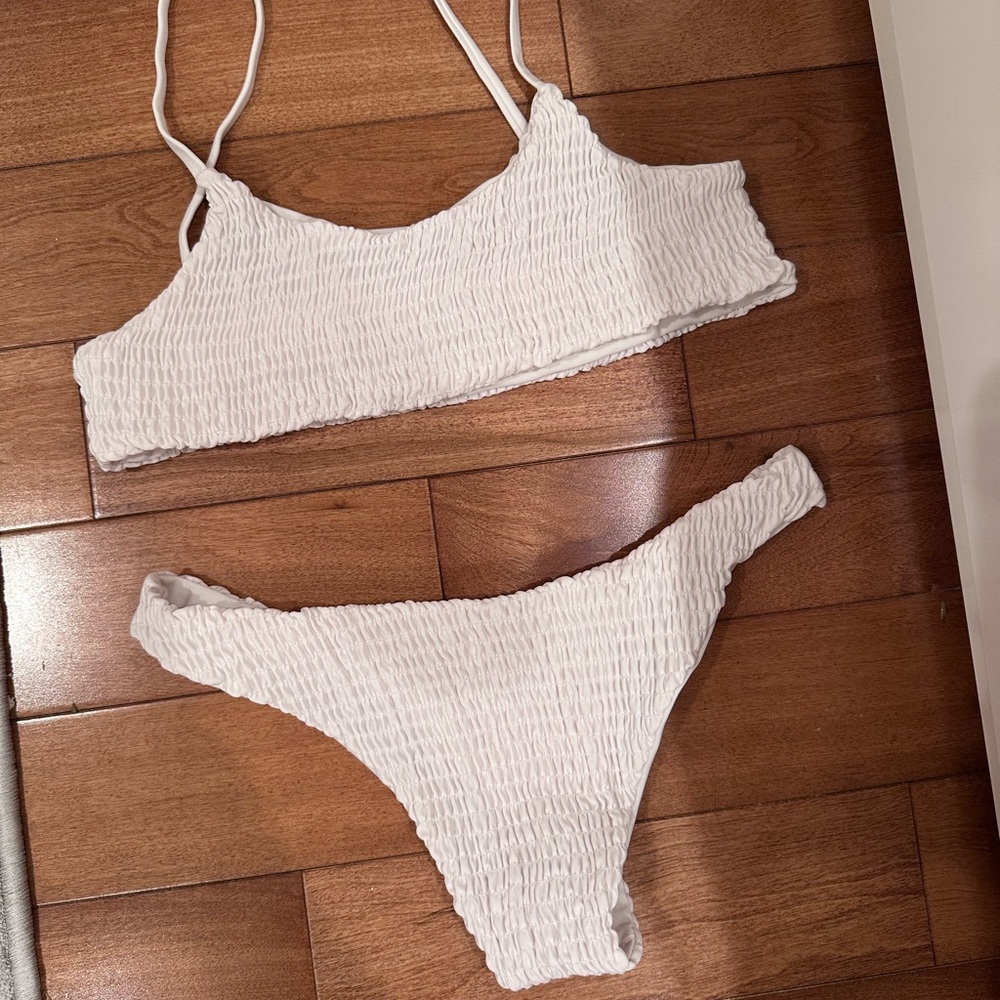 White bikini